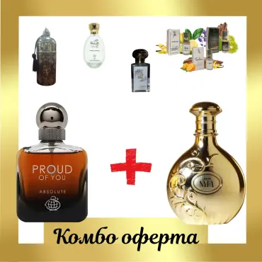 Arabiyat Prestige Nyla Vani-Elle + Fragrance World Proud of You Absolute + Otoori Bakhoor + 3 uleiuri de parfum mici + My Perfumes Waseemah