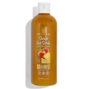 Gel de duș 500 ml. / Fragrance World Gel de duș Scrub Peach