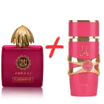Lumea parfumurilor Abraaj Carmine + Lattafa Yara Candy