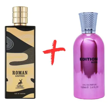Parfum World Edition Rose + Maison Alhambra Roman Leather