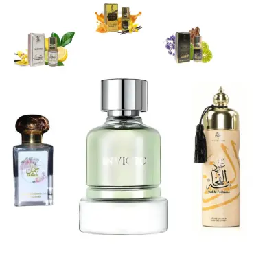 Fragrance World Invicto + Otoori Oud Simple + Otoori Jameela + 3 uleiuri de parfum mini