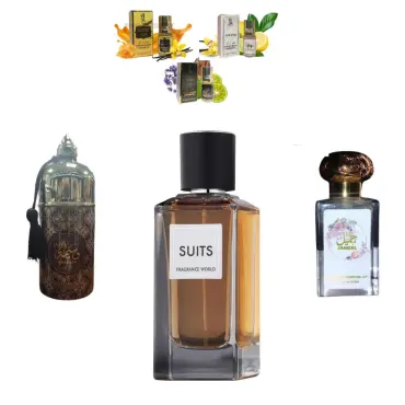 Fragrance World Suits + Parfumurile mele Waseemah + Otoori Jameela + 3 uleiuri de parfum mini