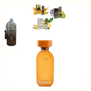 Fragrance World Amber D'OR + Deodorant Parfumurile mele Waseemah + 3 uleiuri de parfum mici