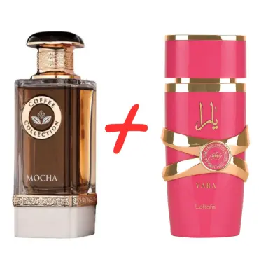 Colecția de cafea French Avenue Mocha + Bomboane Lattafa Yara 