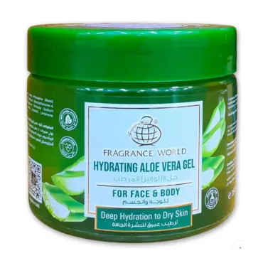 Gel hidratant pentru față și corp 350 ml. / Fragrance World Gel hidratant cu aloe vera