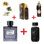 Lattafa Hayaati + Fragrance World Canal Di Blue + My Perfumes Soul Mate Intense + Otoori Oud + 3 uleiuri de parfum mini