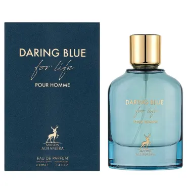 Parfum pentru bărbați Maison Alhambra Daring Blue For Life EDP 100 ml.