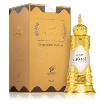 Ulei de parfum Afnan Abiyad Sandal 20 ml. - Unisex