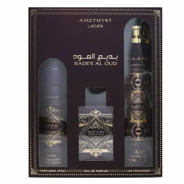 Set cadou Lattafa Bade'e Al Oud Ametist